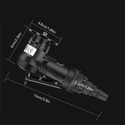 Handheld Mini Pneumatic Chamfering Machine 45 degree Edge Trimming and Deburring R-Corner Chamfering Arc 2
