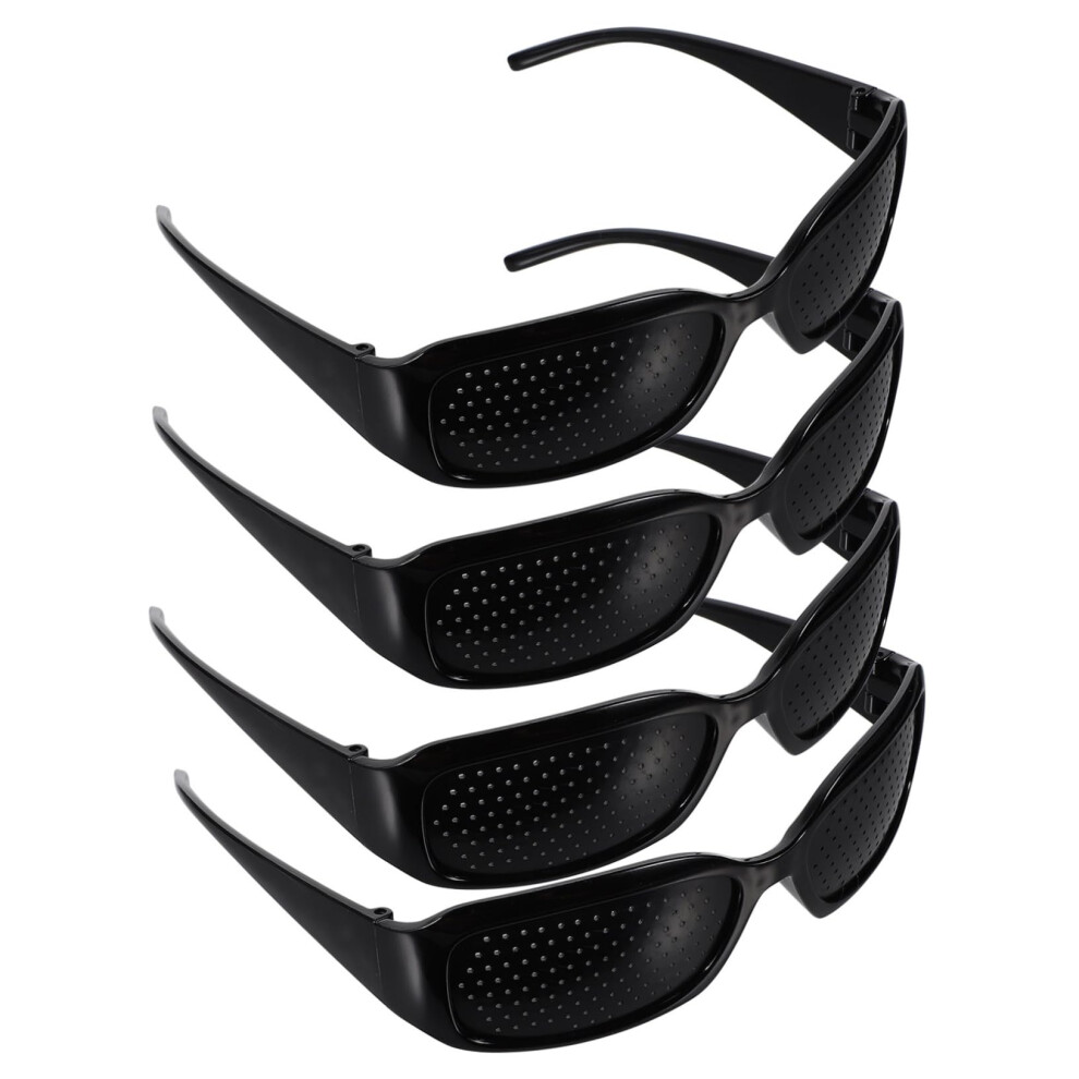 Pinhole Glasses for Vision Improvement Eye Exercise Eyewear Reduce Eye Strain for All Ages