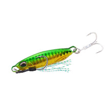 Metal Sequins Fishing Lure Jig Spoon 1 Piece 32g Green Saltwater Lure Wobbler Rotating Bait Artificial Baits