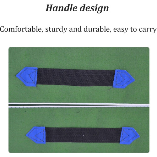 Training mat, triplefoldable, for tumbling, martial arts, gymnastics, stretching 2