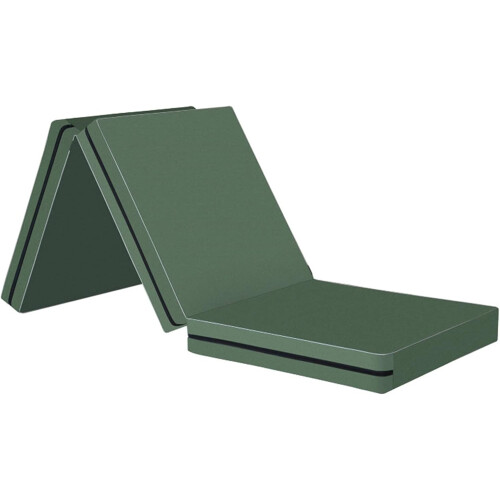 Training mat, triplefoldable, for tumbling, martial arts, gymnastics, stretching 1