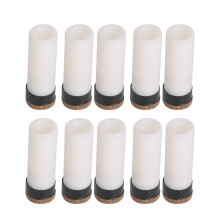 Embouts de queue de billard à enfiler, embouts de rechange robustes en cuir et matériaux durables.