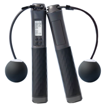 Digitales Springseil für Indoor-Fitness, leuchtendes Springseil mit cooler LED-Beleuchtung, verstellbarer Griff für maximalen Komfort für Frauen,