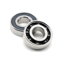 1pc 6001 Hybrid Ceramic Bearing 12x28x8mm Bicycle Bottom Bracket Spare Parts 6001RS Si3N4 Bearings