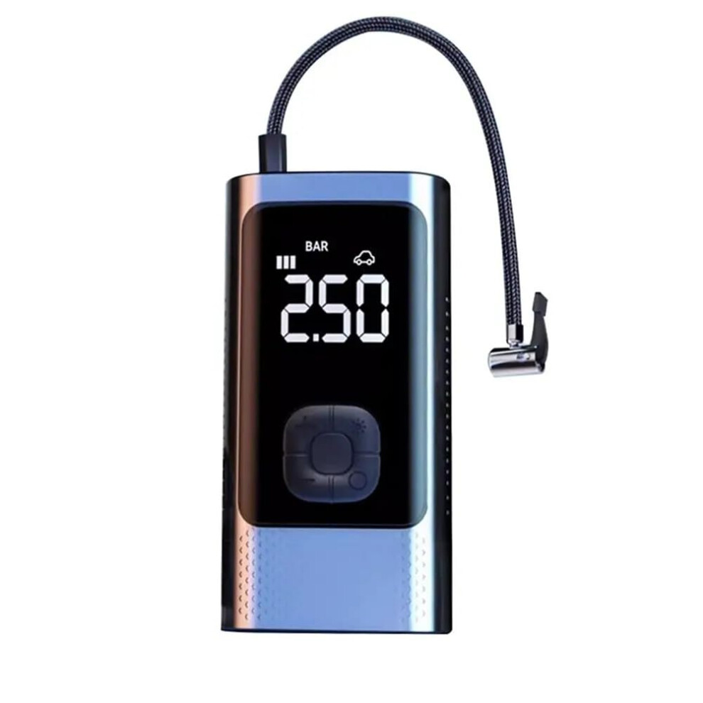 Electric Air Pump For Car Tires Cordless Rechargeable 12V Tire Inflator With Lcd Display Fast Inflation 9323874501338