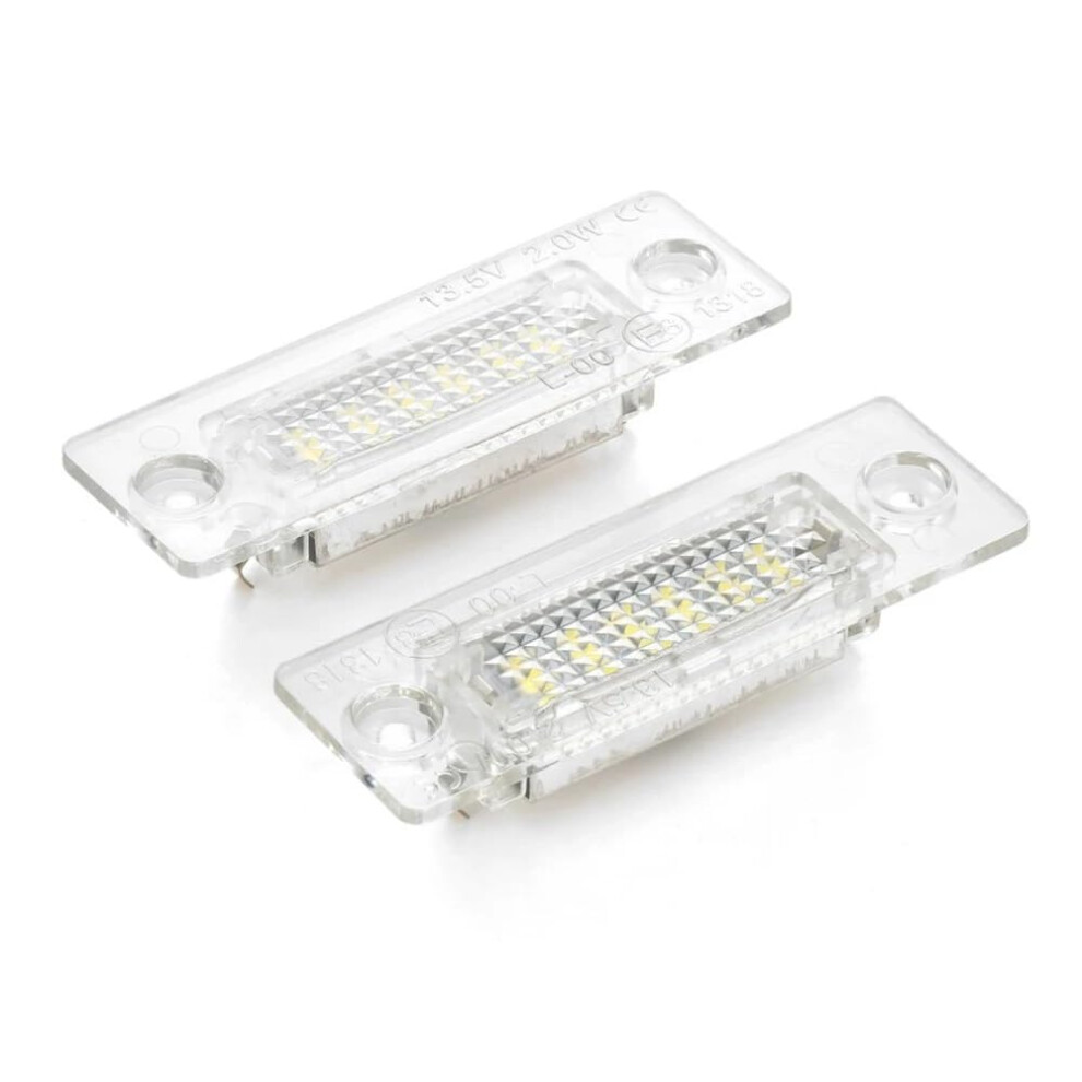 Number Plate S For Passat B5.5 B6 Jetta Mk5 Touran Mk1 Transporter T5 Caddy 2Piece Led License Plate S Light 9001264346065