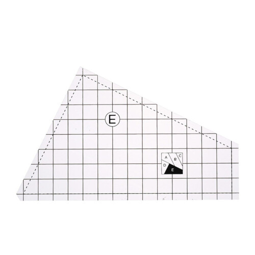 3/4/5pcs Quilting Ruler Sewing Ruler Templates for Patchwork Embroidery Crafts Clear Acrylic Quilting Patchwork Ruler Ref: 5774