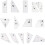 3/4/5pcs Quilting Ruler Sewing Ruler Templates for Patchwork Embroidery Crafts Clear Acrylic Quilting Patchwork Ruler Ref: 5774 3