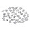 37Pcs Brief Schuh Charme Anzahl Muster PVC Schöne 2