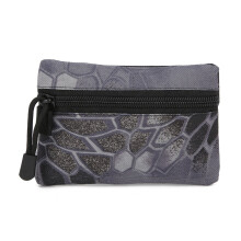 Reise-Kosmetiktasche, wasserdichte Mini-Tasche aus Canvas mit verstärktem Gurtband, Make-up-Tasche im amerikanischen Militärstil für unterwegs