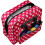 Portable and stylish sewing machine bag, ample space for storage and organization (red) 5