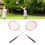 LEIJIAER Badmintonschläger-Set für 2 Spieler, 12