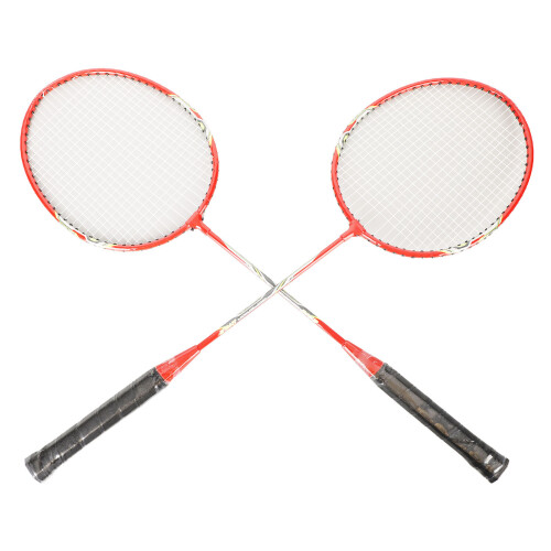 LEIJIAER Badmintonschläger-Set für 2 Spieler, 1
