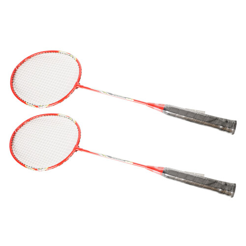 LEIJIAER Badmintonschläger-Set für 2 Spieler, 2