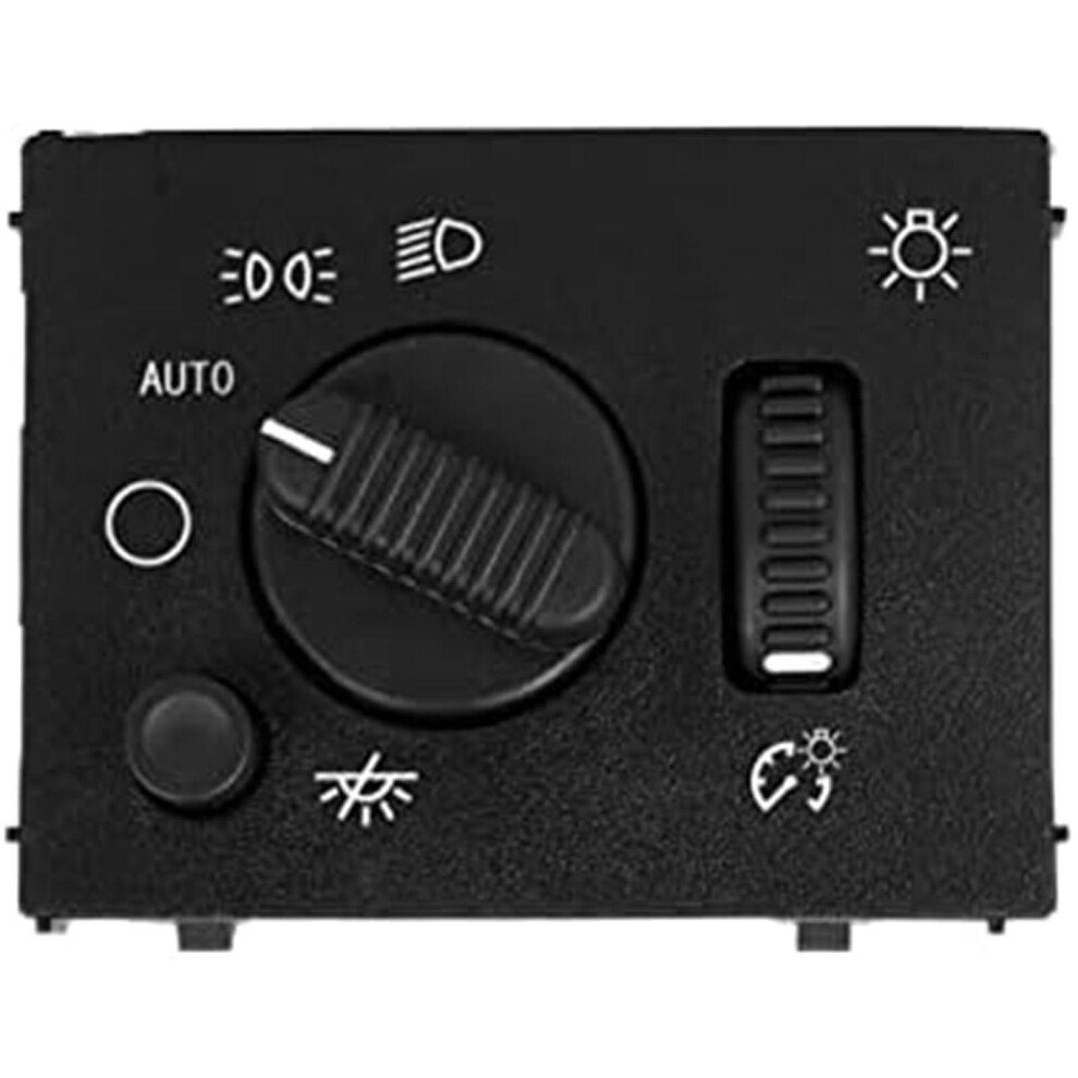 Replacement Headlight Switch For Chevy Silverado, Tahoe, Suburban, Gmc Sierra, Yukon, Escalade 20032007, Replaces Part Numbers 19381535, D1595g 9119770187352