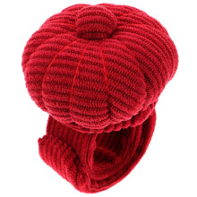 Wrist pincushion with pumpkin design, pincushion for DIY sewing, crossstitch, and embroidery, simple and practical.