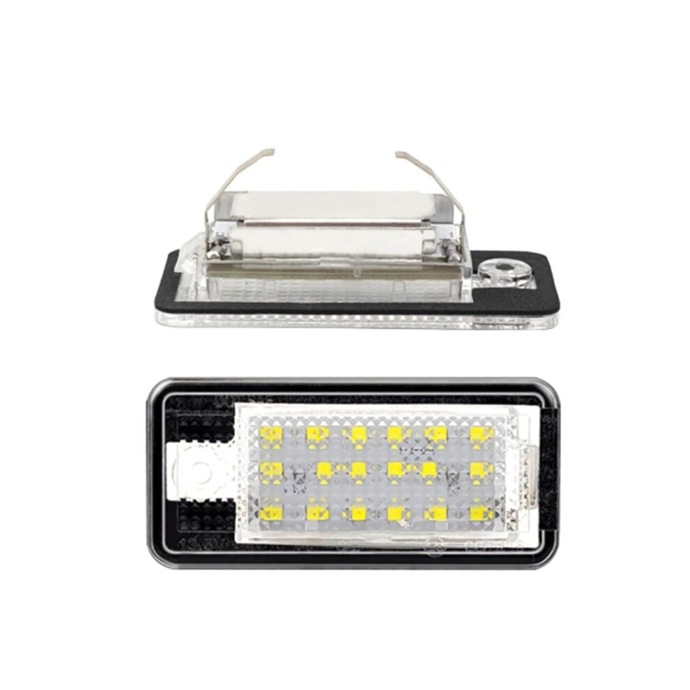 Led License Plate Canbus Error Waterproof For Audi A3 A4 A6 Q7 A8 S4 Rs4 S5 Light 9119770186812