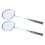 LEIJIAER Badmintonschläger-Set für 2 Spieler, 5