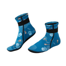 Diving Socks Anti Scratch Coldproof Boots for Beach Water Sports Swimming Scuba Surf blue 27 to 30 meters For 16 cm
