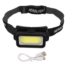 Superhelle, wasserdichte Outdoor-Stirnlampe – Multimodus-LED-Stirnlampe mit 120-Drehung und USB-Ladefunktion, ideal zum Wandern, Angeln und