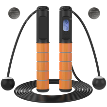 Springseil für Fitnessbegeisterte, gewichtetes Springseil mit digitalem Kalorienzähler, verstellbare Länge für Männer, Frauen und Kinder,