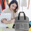 Sewing machine backpack, portable storage bag  Protective case, gray 2