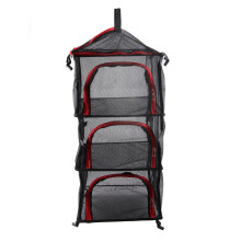 Hochwertiges, faltbares Wäschenetz aus hochwertigem Material für Outdoor-Aktivitäten, vielseitig einsetzbar beim Camping, Wandern, Angeln und mehr.