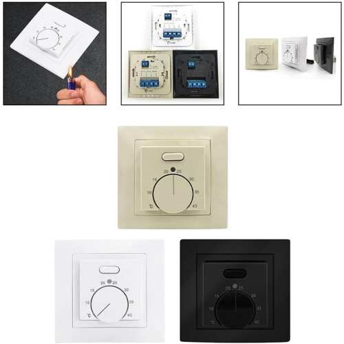 Temperature Regulation Tool For Modern Homes Beige Compatible With Standard Home Heating Systems 2