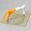 Patchwork tools with suction grip handheld quilt ruler for sewing, nonslip ruler fixer for fabric cutting and DIY projects 5
