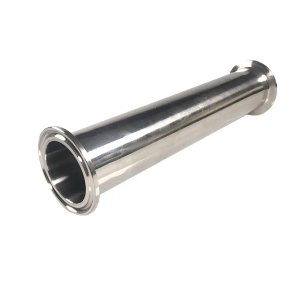 Sanitary Tri Clamp Type Spool Tube 51/64Mm And 38/50.5Mm Ferrule Clamp, 12 Inch Length, 1.5Mm Wall, 38Mm Tube Diameter 9323874502786