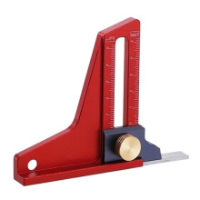 Height measuring instrument, double height measuring instrument, aluminum alloy for precise measurement