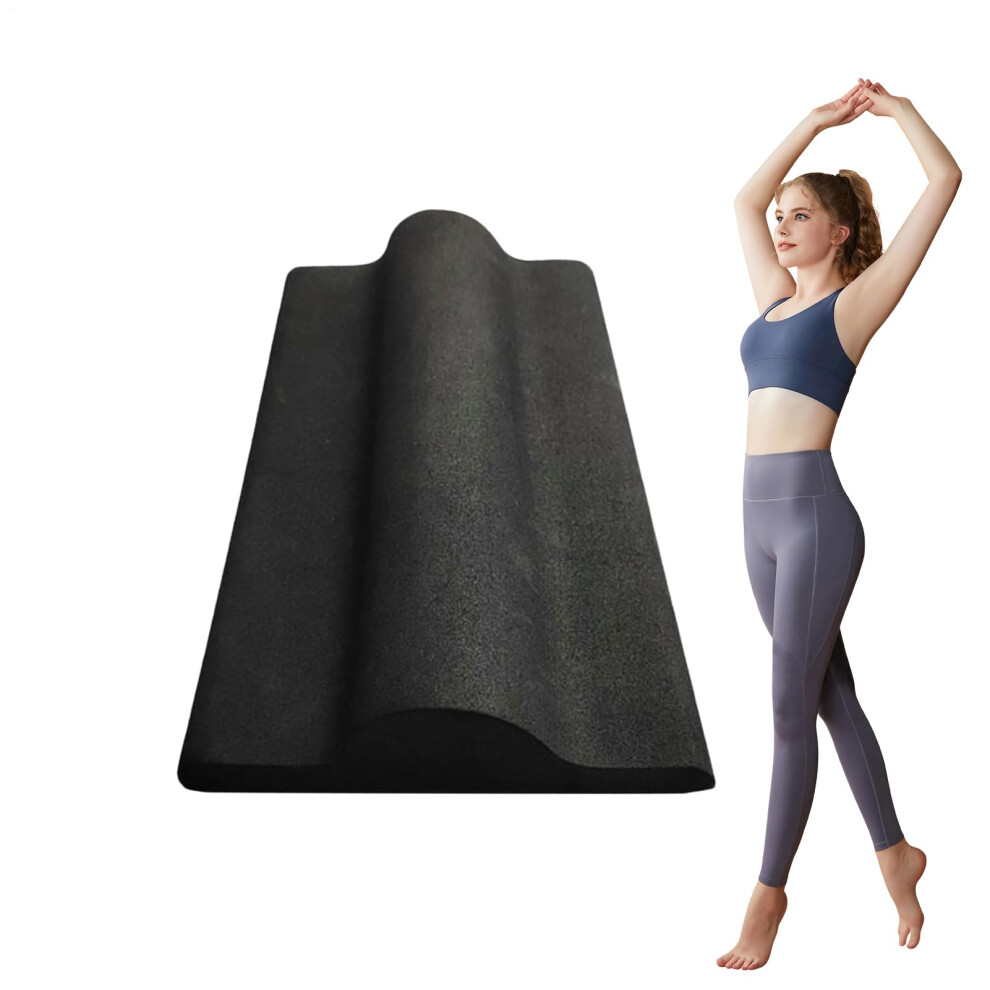 Foot Trainer  Ankle Stretching Board  Portable Calf Stretching Board for Women Men Teenagers Family Black