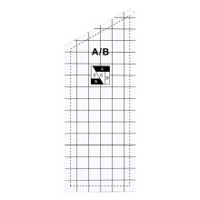 3/4/5 Pieces Quilting Ruler Sewing Ruler Templates for Patchwork Embroidery Craft Clear Acrylic Quilting Patchwork Ruler Ref: 9829
