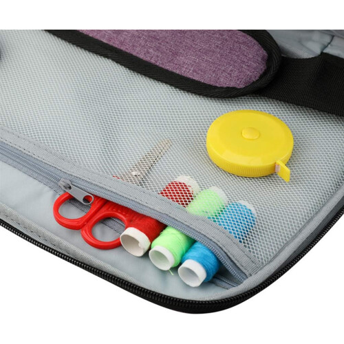 Overlock Small Sewing Machine Bag with Shoulder Strap and Sturdy Handle, Dual Purpose Storage 2