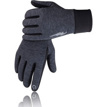 Luvas de inverno com tela sensível ao toque, luvas quentes antiderrapantes para clima frio, ideais para homens e mulheres, perfeitas para trabalho