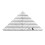 Acrylic specially shaped for triangle sewing needles, quilting, templates, fabric cutting 1