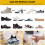 Clear Plastic Shoe Organizer Solutions Stackable, Ventilated and Breathable Multi-Layer Stacking Design Strong Load-bearing Shoe Storage Boxes, Foldab 5
