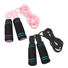 Springseil für schnelles Cardio-Training, mit strapazierfähiger PVC-Konstruktion und rutschfesten EVA-Schaumstoffgriffen (2er-Pack)