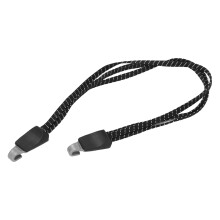 Sangle de vélo en corde élastique de nylon avec crochet, fixation ferme et sécurisée, idéale pour les remorques à vélo et les pique-niques.