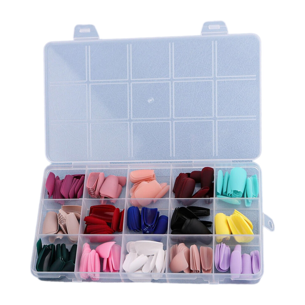 Fake Nails Acrylic Nails Tips Square/Almond/Stilettos/Coffin-16