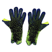 Guantes de portero de fútbol profesionales con absorción de impactos, diseño ligero, soporte para la muñeca, tejido duradero, materiales