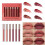 Matte Liquid Lipstick Set Matte Lipstick Lip Stains Long-SET B 6