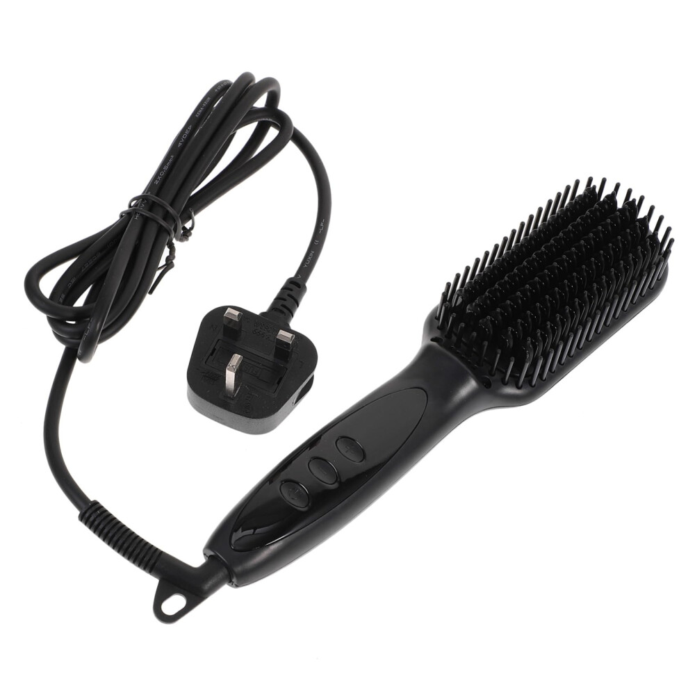 Hair Straightening Comb LCD Display PTC Fast Heating Density Narrow Teeth Beard And Hair Styling Tool