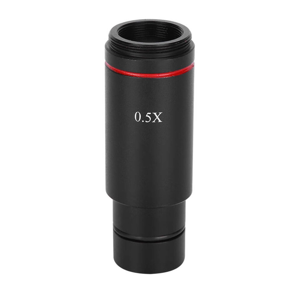 0.5X Microscope Adapter Lens C Mount Lens 25mm Electronic Eyepiece Reduction Lens for Microscope CCD Camera Soldering PCB CPU-image-OPC-PNN9GXC-NEW