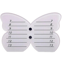 Butterfly Shape Eyelash Pallet Acrylic-pink digital butterf