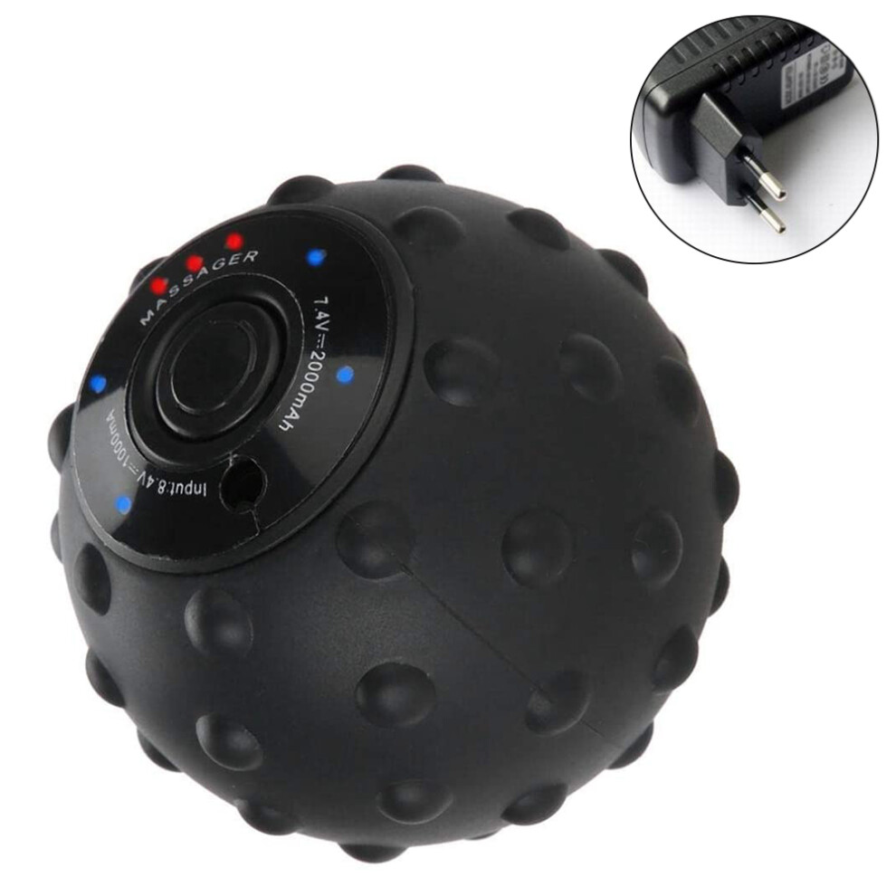 Relief Pro: Vibrating Massage Ball, Rechargeable Tool For Deep Tissue Massager, Muscle Therapy, Ideal For Plantar Fasciitis And Myofascial Release