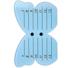 Eyelash Extension Stand Butterfly Shape-blue digital butterf