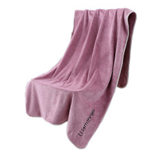 Zachte badstof handdoek voor het verzorgen van huisdieren, ultra-absorberend en sneldrogend, biedt comfort en droogt het hele lichaam snel af.