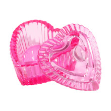 Nails Art Dappen Dish Heart Shaped Nails Art Crystal-style 02