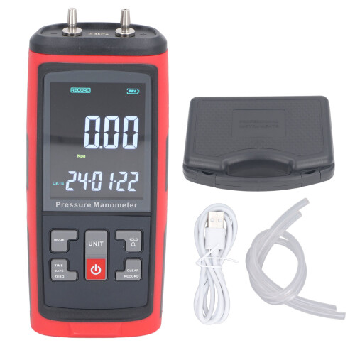 Digitales Druckmanometer mit Datenaufzeichnung,